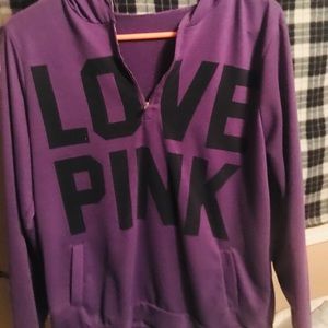 PINK brand purple sweater